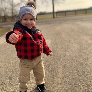 Reversible North Face Boys Winter Coat